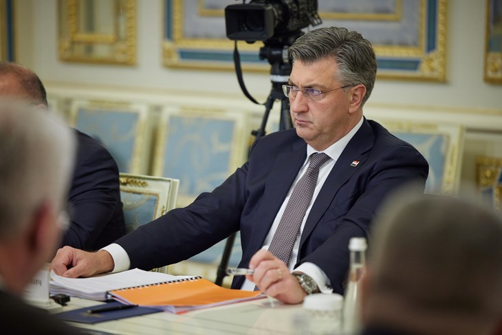 Predsjednik hrvatske Vlade Andrej Plenković                                                                          Foto: president.gov.ua (CC BY 4.0)