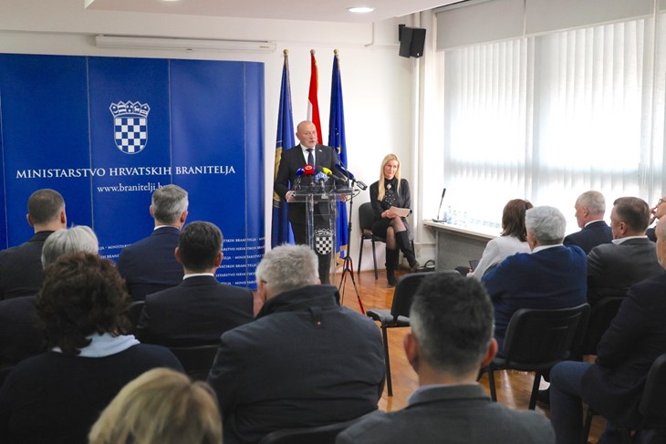 Ministar branitelja Tomo Medved;      Foto: Ministarstvo hrvatskih branitelja