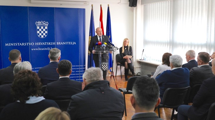 Ministar branitelja Tomo Medved;      Foto: Ministarstvo hrvatskih branitelja