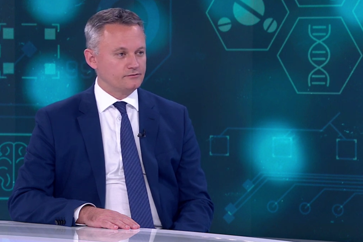 Ravnatelj KBC Zagreb Fran Borovečki                                                                                  Foto: HRT/Screenshot