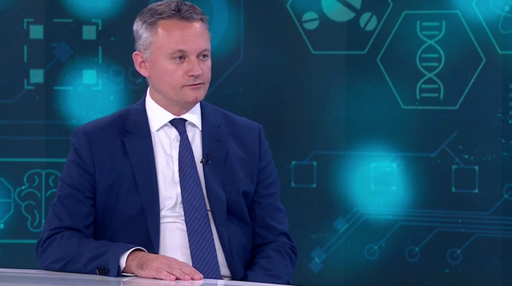 Ravnatelj KBC Zagreb Fran Borovečki                                                                                  Foto: HRT/Screenshot
