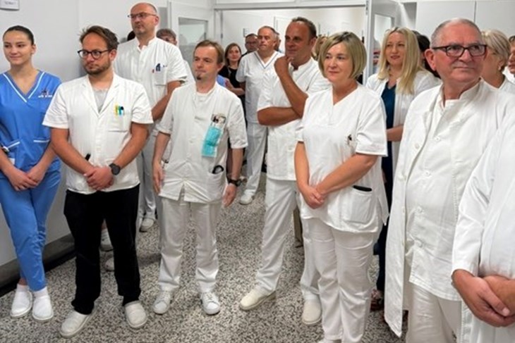 Zdravstveno osoblje požeške bolnice                                                                                             Foto: Ministarstvo zdravstva
