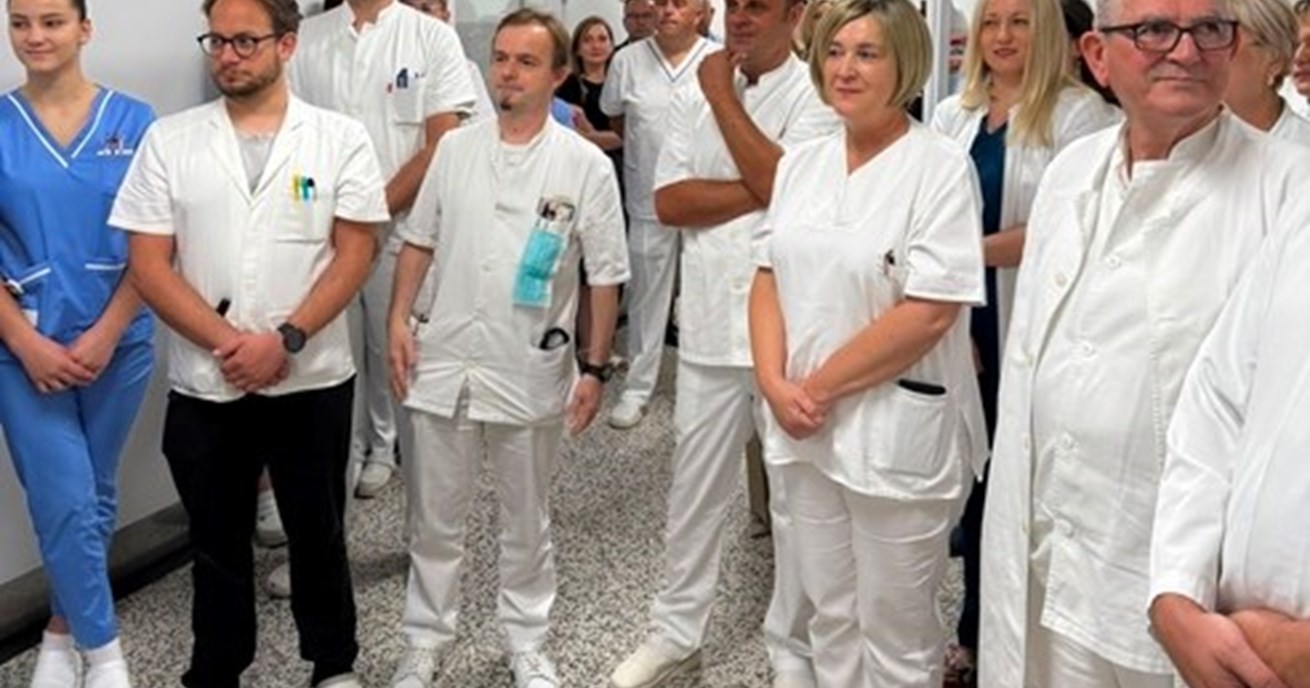 Zdravstveno osoblje požeške bolnice                                                                                             Foto: Ministarstvo zdravstva