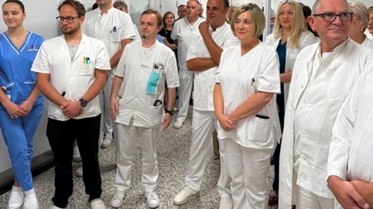 Zdravstveno osoblje požeške bolnice                                                                                             Foto: Ministarstvo zdravstva