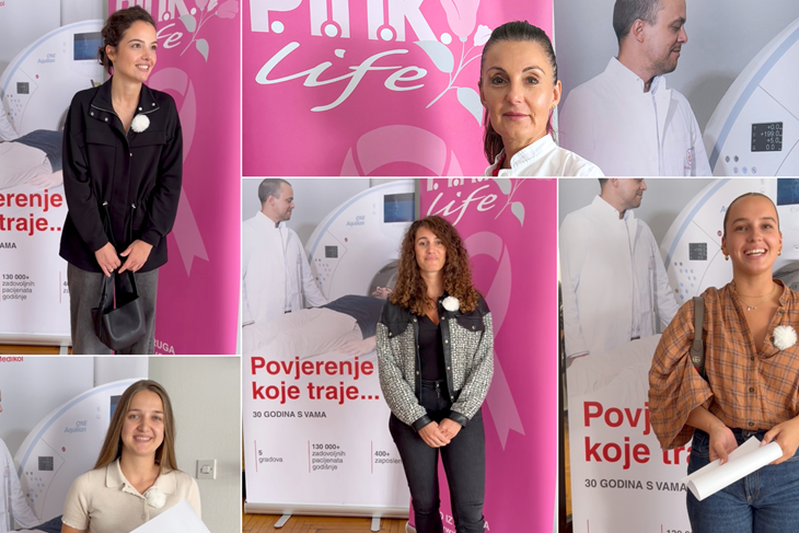 PINK life akcija                                                                                                                                                   Foto: Poliklinika Medikol