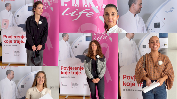 PINK life akcija                                                                                                                                                   Foto: Poliklinika Medikol